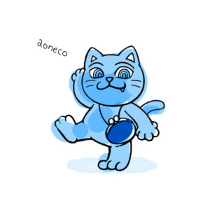 青い猫